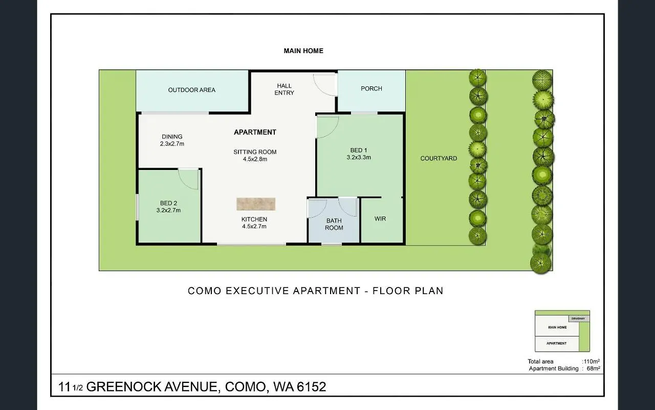 Como Executive Apartment Perth 0*,  Australia